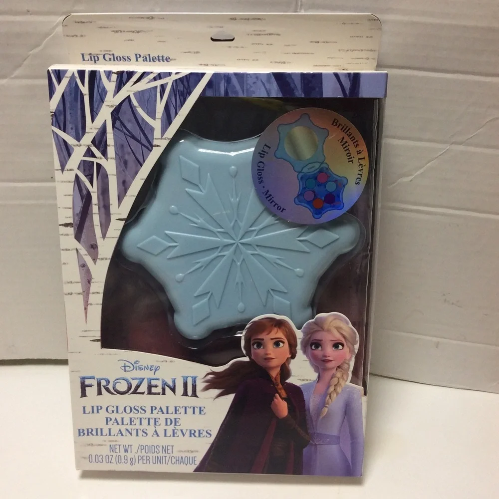 Disney Frozen II Lip Gloss w/Mirror & Nail Polish